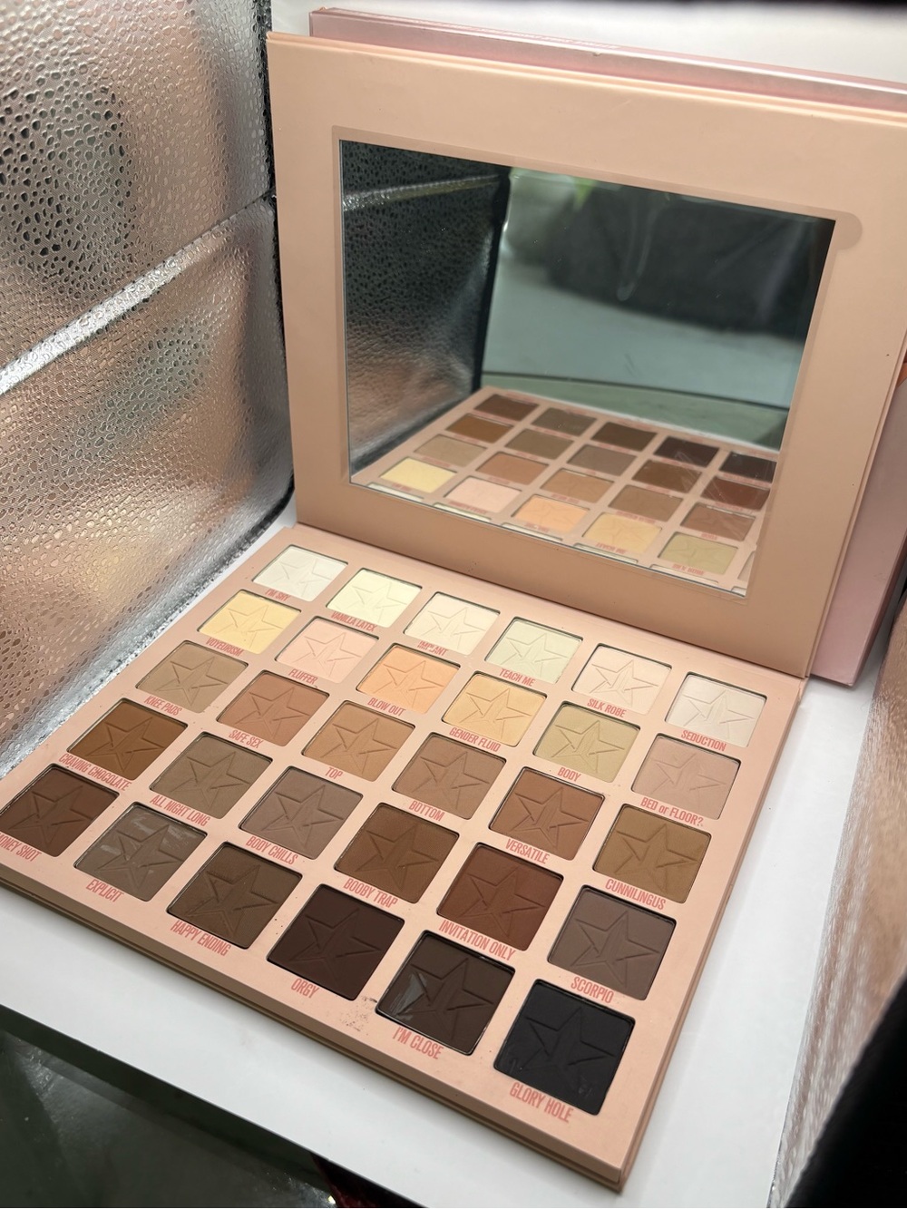 Jeffree Star Cosmetics ORGY Eyeshadow Palette NEW! SOLD OUT IN STORES-HTF-RARE!